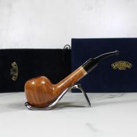 Savinelli Briar Line B Smooth Natural Bent 6mm Fishtail Pipe (SAV195)