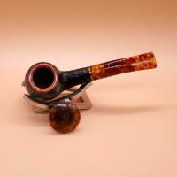 Savinelli Tortuga 626 Rustic Bent 6mm Filter Fishtail Pipe (SAV1962)