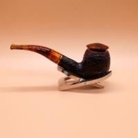 Savinelli Tortuga 626 Rustic Bent 6mm Filter Fishtail Pipe (SAV1962)