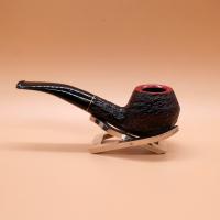 Savinelli Roma KS 673 Rustic 6mm Filter Fishtail Pipe (SAV1965)