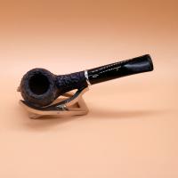 Savinelli Arcobaleno Blue 626 Rustic Bent 6mm Fishtail Pipe (SAV1967)