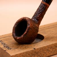 Savinelli Churchwarden 901 Brownblast Bent 6mm Fishtail Pipe (SAV1979)