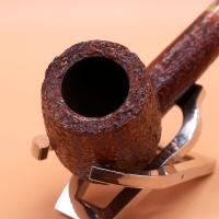 Savinelli Dolomiti 114 Rustic Light Brown 9mm Filter Fishtail Pipe (SAV2002)