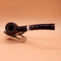 Savinelli Bacco 670 Rustic Dark Brown 6mm Fishtail Pipe (SAV2007) (End of Line)
