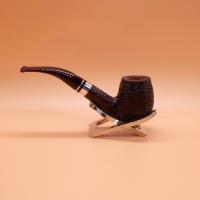 Savinelli Bacco 670 Rustic Dark Brown 6mm Fishtail Pipe (SAV2007) (End of Line)