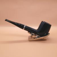 Savinelli Arcobaleno Blue 111 Smooth Straight 6mm Filter Fishtail Pipe (SAV2010)