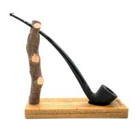 Savinelli Churchwarden 921 Rustic Bent 6mm Fishtail Pipe (SAV2021)