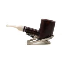 Savinelli Avorio 311 Rustic Brown 6mm Filter Fishtail Pipe (SAV2032)