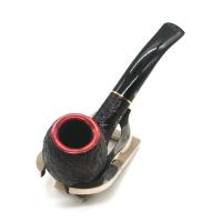 Savinelli Roma 626 Rustic Bent Apple 6mm Fishtail Pipe (SAV2038)