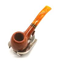 Savinelli Miele 626 Smooth Bent Honey 9mm Filter Fishtail Pipe (SAV2042)