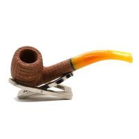 Savinelli Pannocchia 601 Rustic Bent 6mm Filter Fishtail Pipe (SAV2046)