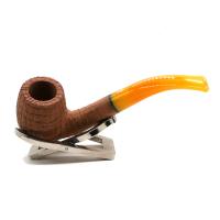 Savinelli Pannocchia 601 Rustic Bent 6mm Filter Fishtail Pipe (SAV2048)