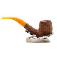 Savinelli Pannocchia 601 Rustic Bent 6mm Filter Fishtail Pipe (SAV2048)