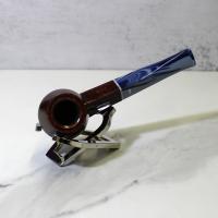 Savinelli Oceano Burgundy 510 Smooth Straight Bulldog 6mm Fishtail Pipe (SAV2005)