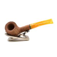 Savinelli Pannocchia 122 Rustic Half-Bent 6mm Filter Fishtail Pipe (SAV2052)