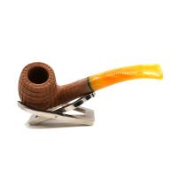 Savinelli Pannocchia 601 Rustic Bent 6mm Filter Fishtail Pipe (SAV2055)