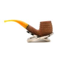 Savinelli Pannocchia 601 Rustic Bent 6mm Filter Fishtail Pipe (SAV2055)