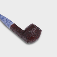 Savinelli Oceano Dark Rustic 510 Straight Bulldog 6mm Pipe (SAV2070)