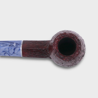Savinelli Oceano Dark Rustic 510 Straight Bulldog 6mm Pipe (SAV2070)