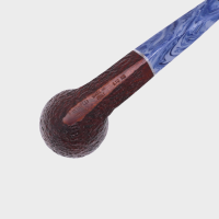 Savinelli Oceano Dark Rustic 510 Straight Bulldog 6mm Pipe (SAV2070)