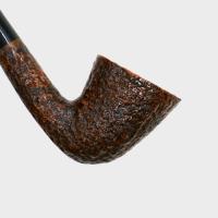 Savinelli Churchwarden 921 Brownblast Bent 6mm Fishtail Pipe (SAV2095)