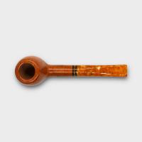 Savinelli Miele 207 Smooth Straight Honey 6mm Filter Fishtail Pipe (SAV2103)
