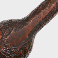 Savinelli Miele 111 Brownblast Straight Honey 6mm Filter Fishtail Pipe (SAV2105)