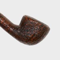 Savinelli Miele 316 Brownblast KS Semi Bent Honey 6mm Filter Fishtail Pipe (SAV2106)
