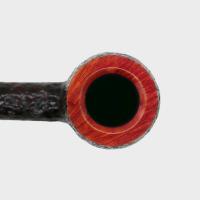 Savinelli Roma Lucite 104 Rustic Straight 6mm Pipe (SAV2110)