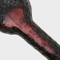 Savinelli Roma Lucite 104 Rustic Straight 6mm Pipe (SAV2110)