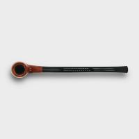 Savinelli Churchwarden 601 Smooth Bent 6mm Fishtail Pipe (SAV2115)