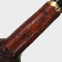 Savinelli Petite 202E Rustic Straight 3mm Filter Fishtail Pipe (SAV2122)