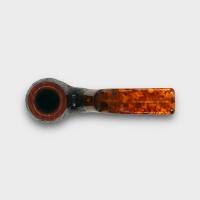 Savinelli Tortuga 614 Rustic Bent 6mm Filter Fishtail Pipe (SAV2129)