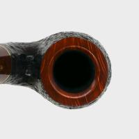 Savinelli Tortuga 614 Rustic Bent 6mm Filter Fishtail Pipe (SAV2129)