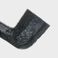 Savinelli Ottagono Sandblast Black Straight 6mm Filter Fishtail Pipe (SAV2136)