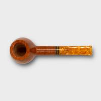 Savinelli Miele 344 Smooth Straight Honey 6mm Filter Fishtail Pipe (SAV2140)