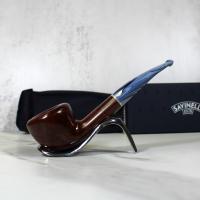 Savinelli Oceano Burgundy 316 Smooth Bent 9mm Filter Pipe (SAV489)