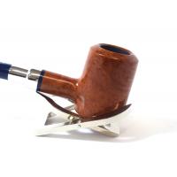 Savinelli Eleganza 310 Natural Smooth Poker 6mm Filter Fishtail Pipe (SAV543)