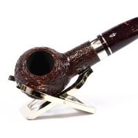 Savinelli Bacco 321 Rustic Dark Brown 6mm Fishtail Pipe (SAV696)