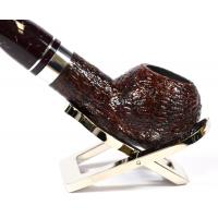 Savinelli Bacco 321 Rustic Dark Brown 6mm Fishtail Pipe (SAV696)