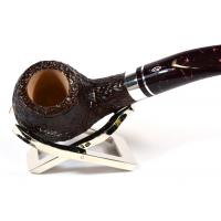 Savinelli Bacco 645 Rustic Dark Brown 6mm Fishtail Pipe (SAV698)