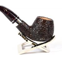 Savinelli Bacco 645 Rustic Dark Brown 6mm Fishtail Pipe (SAV698)