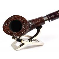 Savinelli Bacco 904 Rustic Dark Brown 6mm Fishtail Pipe (SAV699)