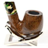 Savinelli Camouflage Smooth 614 Dark Brown 6mm Fishtail Pipe (SAV712)