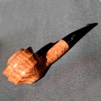 Savinelli Autograph 8 Smooth 6mm Fishtail Pipe (SAV767)