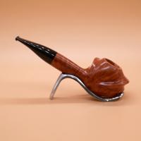 Savinelli Autograph 8 Smooth 6mm Fishtail Pipe (SAV767)