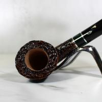 Savinelli Impero 920 Rustic Dark Brown 6mm Filter Fishtail Pipe (SAV803) - End of Line