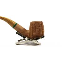 Savinelli Bamboo 602 Rusticated 6mm Fishtail Pipe (SAV839)