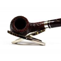 Savinelli Bacco 602 Rustic Dark Brown 6mm Fishtail Pipe (SAV857)