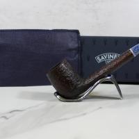 Savinelli Oceano Dark Rustic 804 Straight Billiard 6mm Pipe (SAV901)